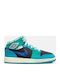 Retro Kids Sneakers High Green