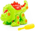 Wader Plastic Construction Toy Triceratops