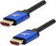 HDMI 2.1 Ultra Висока Скорост 48Gbps 4K 120Hz HDR VRR HDMI Кабел HDMI Мъжки - HDMI Мъжки 1м Син
