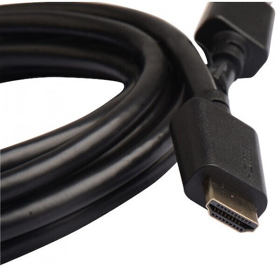 Techly HDMI 2.1 Ultra High Speed 48Gbps 4K 120Hz HDR VRR Cable HDMI male - HDMI male 2m Μαύρο