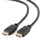 LTC Audio Cable HDMI male - HDMI male 10m Μαύρο
