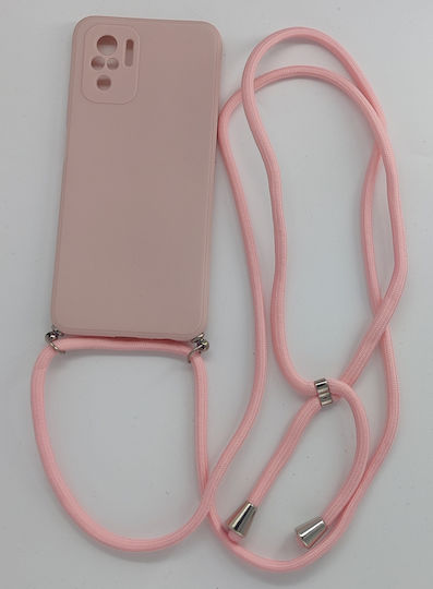 Gateway Back Cover with Strap Pink (Redmi Note 10 / 10s / Poco M5s)