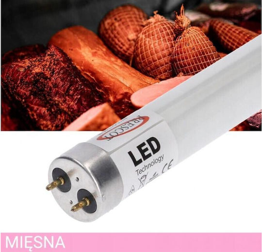 Prescot Λάμπα LED 7W Τύπου Φθορίου 44εκ. για Ντουί G13 και Σχήμα T8 610lm