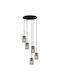 Opviq Pendant Chandelier Black