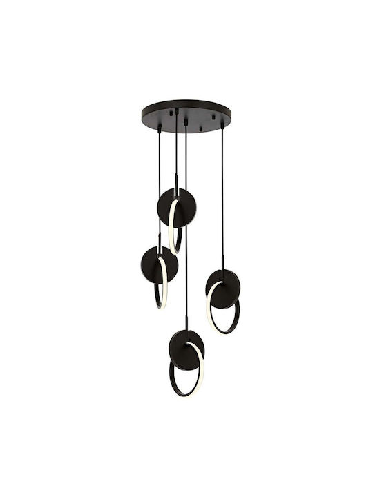 Opviq Pendant Light Black 35x35x120cm