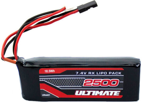 Ultimate Μπαταρία Li-Po 7.4V 2500mAh 2S για Τηλεκατευθυνόμενο