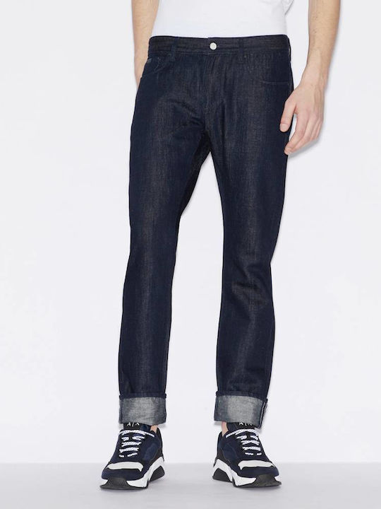 Armani Jeans Men's Jeans Pants in Slim Fit Navy Blue