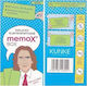 Panta Plast Sticky Note Pads in Cube Green 7.5x15cm Set of 50pcs