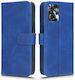 Wallet Piele Albastru (Moto G23)