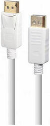 Cablexpert Cable DisplayPort male - DisplayPort male 1.8m White (CC-DP2-6-W)