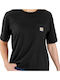 Γυναικείο T-shirt Μαύρο