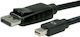 Value Cablu DisplayPort de sex masculin - mini DisplayPort de sex masculin 1m Negru (11.99.5634)