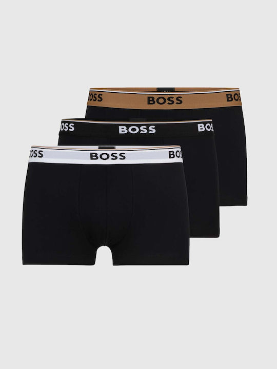 Hugo Boss Herren Boxershorts Schwarz 1Packung