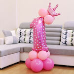 Balloon Foil Number Pink