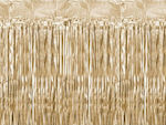 PartyDeco Curtain for Party in Gold color