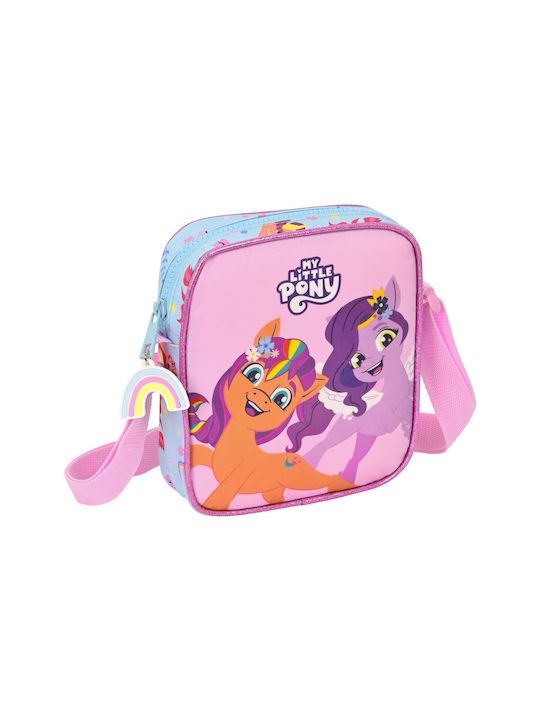 My Little Pony Wild & Free Παιδική Τσάντα Ώμου Ροζ 16x18x4εκ.