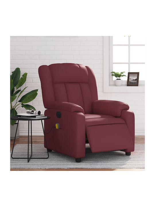Relax Armchair Massage with Footstool from Leat...