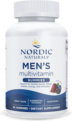 Nordic Naturals Men's Multivitamin Gummies Мултивитамин Mixed Berry 60 желирани бонбони