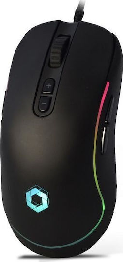 Hiro Hydra Gaming Ποντίκι 12000 DPI Μαύρο