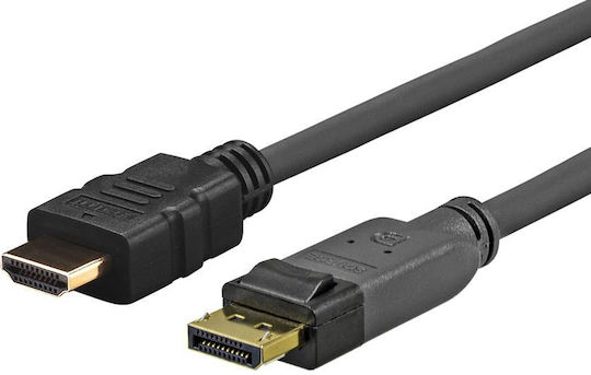 Vivolink Cable DisplayPort male - HDMI male 3m Black (PRODPHDMI3)