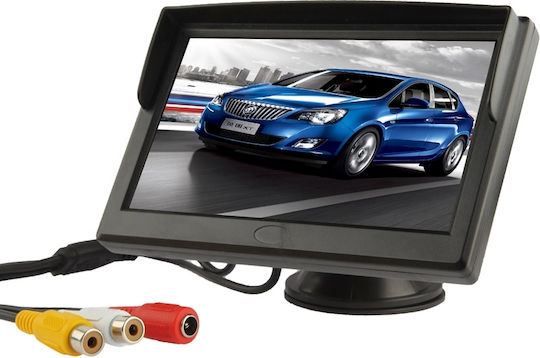 5 Inch Rearview Camera Screen for Car Dashboard