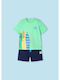 Mayoral Kids Set with Shorts Summer 2pcs Mint