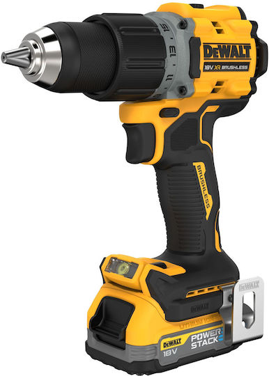 DEWALT DCD800E1T Percussive Brushless Battery Drill Driver 18V 1x1.7Ah