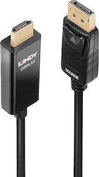 Lindy 40924 DP Male - HDMI male 0.5m