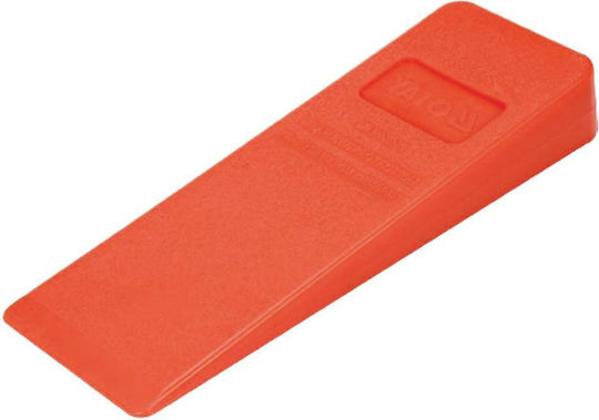 Türstopper Keil Hölzernes Orange 1Stück