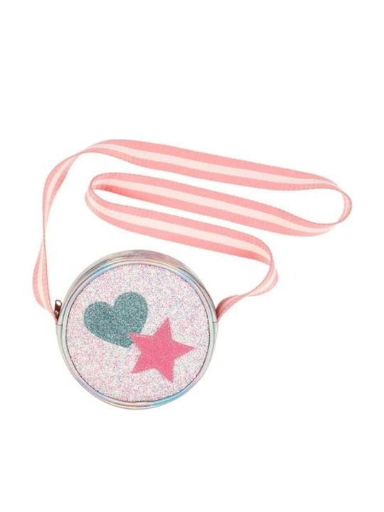 Souza For Kids Ηeart-star Παιδική Τσάντα Ώμου Ροζ
