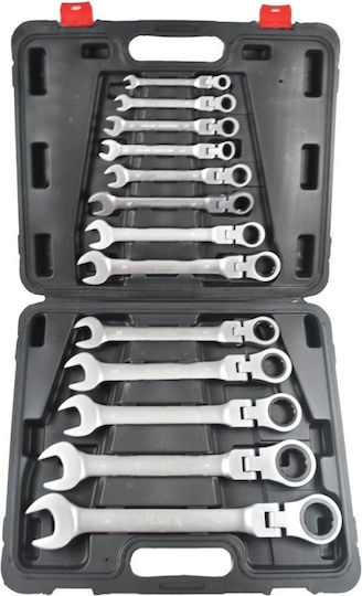 Silver Star German Polygon Set with Size from 10mm to 17mm 13pcs
