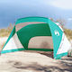 vidaXL Beach Tent Green 178x170x274cm