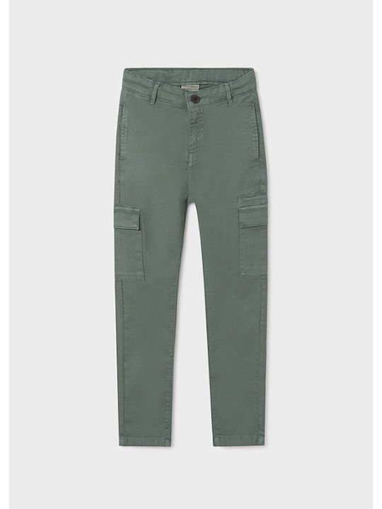 Mayoral Kids Cargo Trousers HAKI