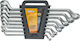 Topex Set 8 Single Polygon Wrench Bent
