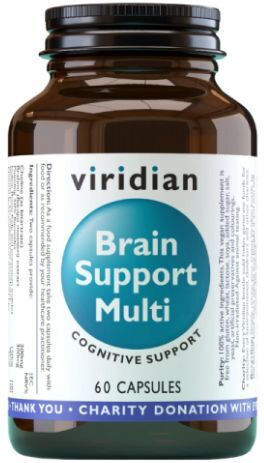 Viridian Brain Support Multi Memory Supplement 60 caps