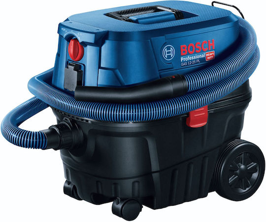 Bosch Gas 12-25 Pl Professional Vacuum Wet / Dry 1250W with Plastic Bin 25lt