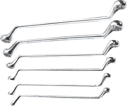 Top Tools Σετ 6 Μονά Κλειδιά Πολύγωνα Κυρτά