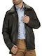Lederjacke Winter Jacke Brown
