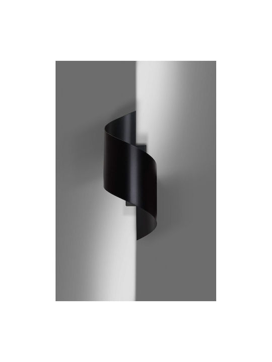 Emibig Leuchte Wand Schwarz 20cm
