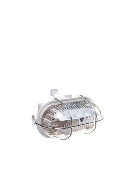 Lena Lighting Стенно Външно Осветително Тяло E27 IP44 60εκ.
