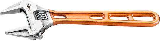Neo Tools Γαλλικό Κλειδί Μήκους 205mm με Άνοιγμα Σιαγόνων έως 32mm και Αντιολισθητική Λαβή