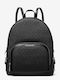 Leather Women's Bag Backpack Black