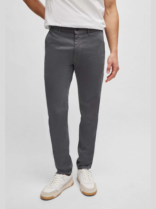 Hugo Boss Men's Trousers Chino Elastic Grey