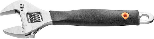 Neo Tools French Wrench with Adjustable Opening 28mm and Anti-Slip Handle 200mm