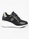 Piazza Shoes Damen Sneakers BLACK