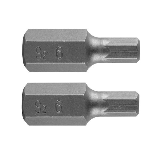 Neo Tools Σετ 2 Μύτες Κατσαβιδιού Ίσιο Mm