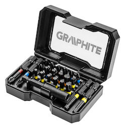 Graphite Set 23 Screwdriver Bits Torx