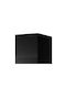 Cama Правоъгълена Тавански шкаф от Плоча Black Matt 45x55.5x45см 1бр