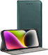 smart magneto Book Υφασμάτινο / Πλαστικό Μαγνητικό Πράσινο (Samsung A15)