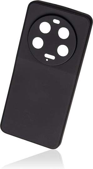 Naxius Mi Umschlag Rückseite Silikon 1.8mm Schwarz (Xiaomi 13 Ultra)